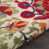 Red and Multicolor Indoor Outdoor Runner Rug